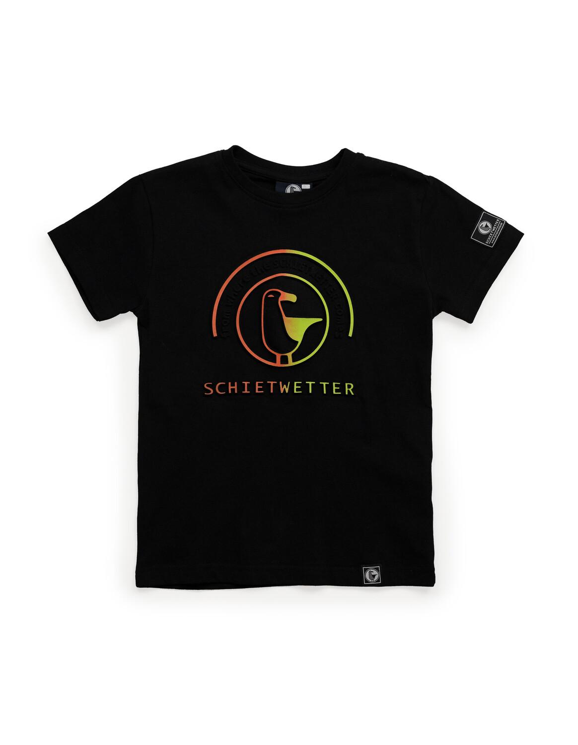 

Футболка SCHIETWETTER Luca 3D Druck, черный