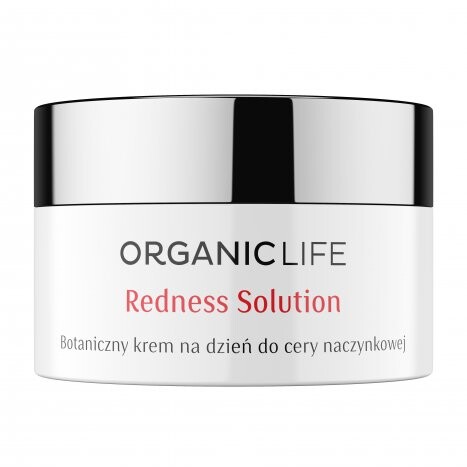 

Organic Life Дневной крем для сосудистой кожи Redness Solution