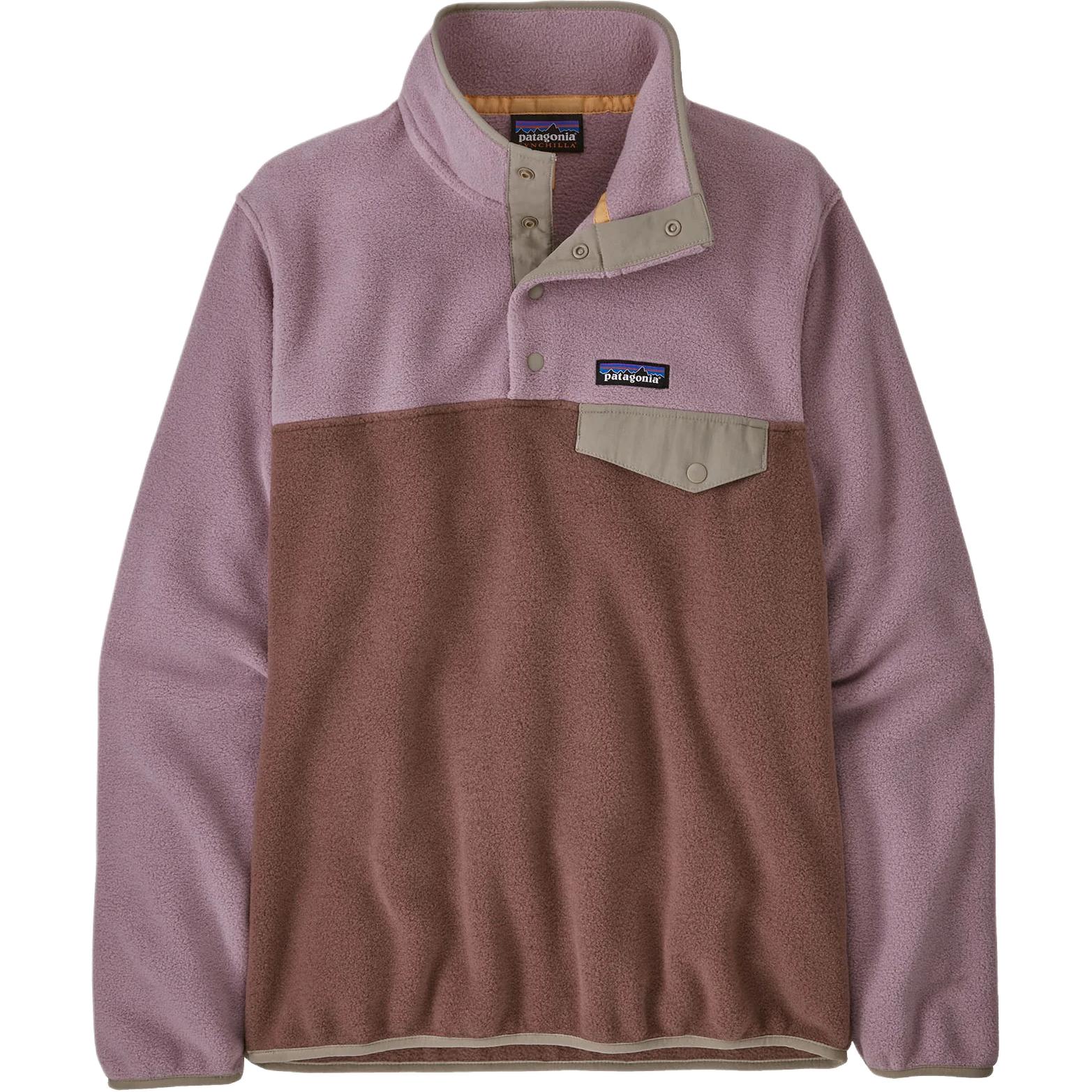 

Флисовая куртка на кнопках Patagonia, фуксия/лиловый