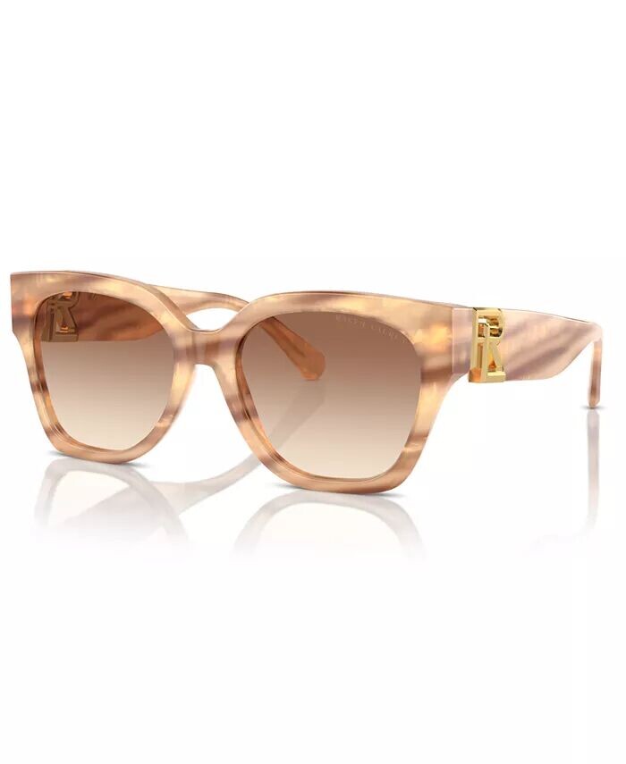 

Женские солнцезащитные очки The Oversized Ricky Rl8221 Ralph Lauren, коричневый