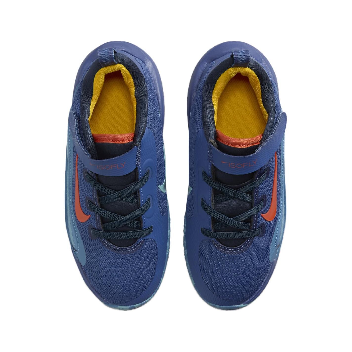 Детские баскетбольные кроссовки ISOFLY PS Low-top Blue Nike, синий — фото 3
