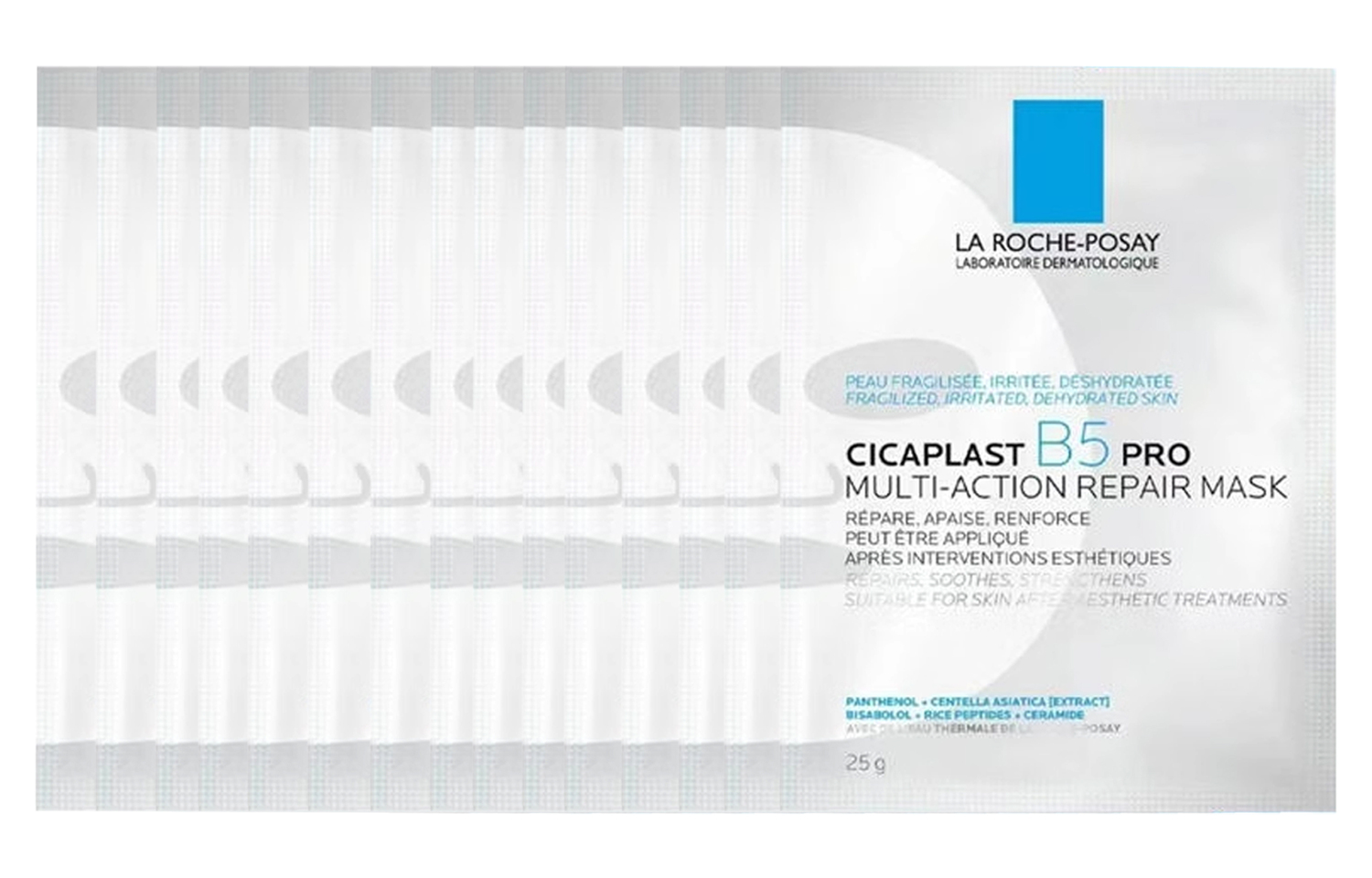 

Lifuquan B5 увлажняющая восстанавливающая маска для лица успокаивающая, увлажняющая и восстанавливающая 5 штук/10 штук/15 штук La Roche-Posay