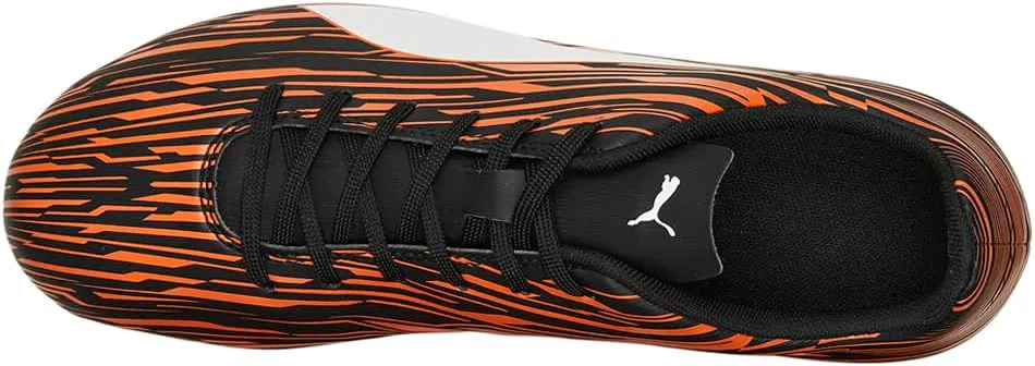 Футбольные бутсы Puma Men's Rapido III Firm для игры на искусственном газоне, черно-белый — фото 2