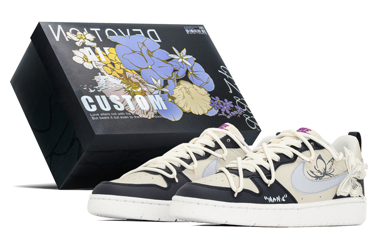 

Детские скейтерские кроссовки Court Borough для младших школьников Nike, фиолетовый