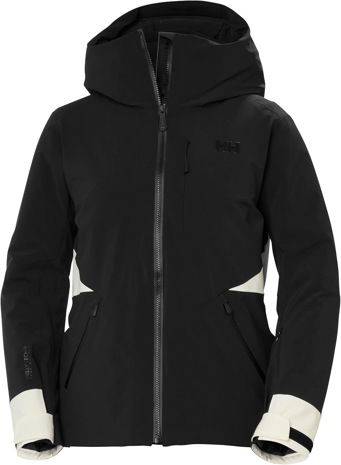 

Куртка Helly-Hansen W Kvitfjell Race Ins - женская водонепроницаемая горнолыжная куртка, утепленная, с регулируемым капюшоном, растягивается в 4 стороны. Helly Hansen, 990 Black