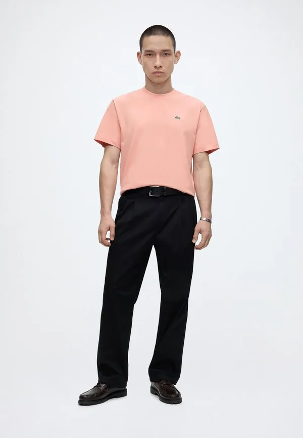 Футболка Lacoste Miami, однотонная, белая — фото 2