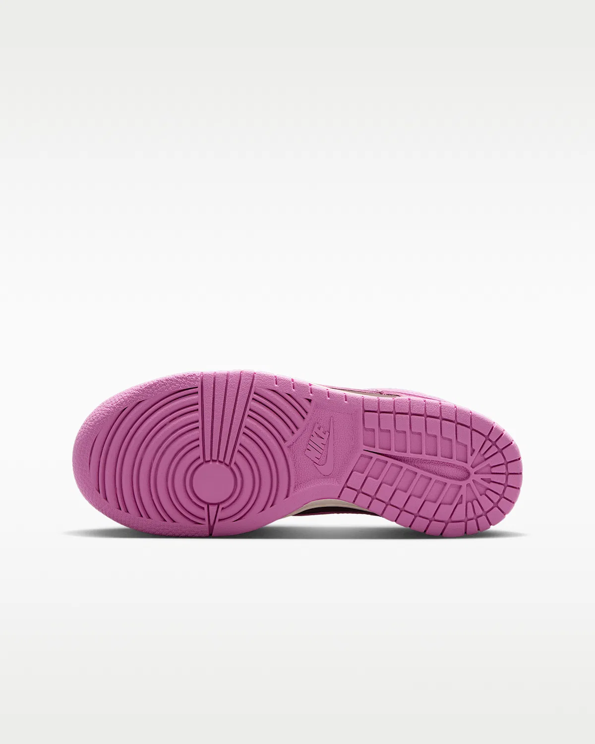 Кроссовки Nike Dunk Low для детей, Tattoo/Pale Ivory/Light Magenta — фото 2