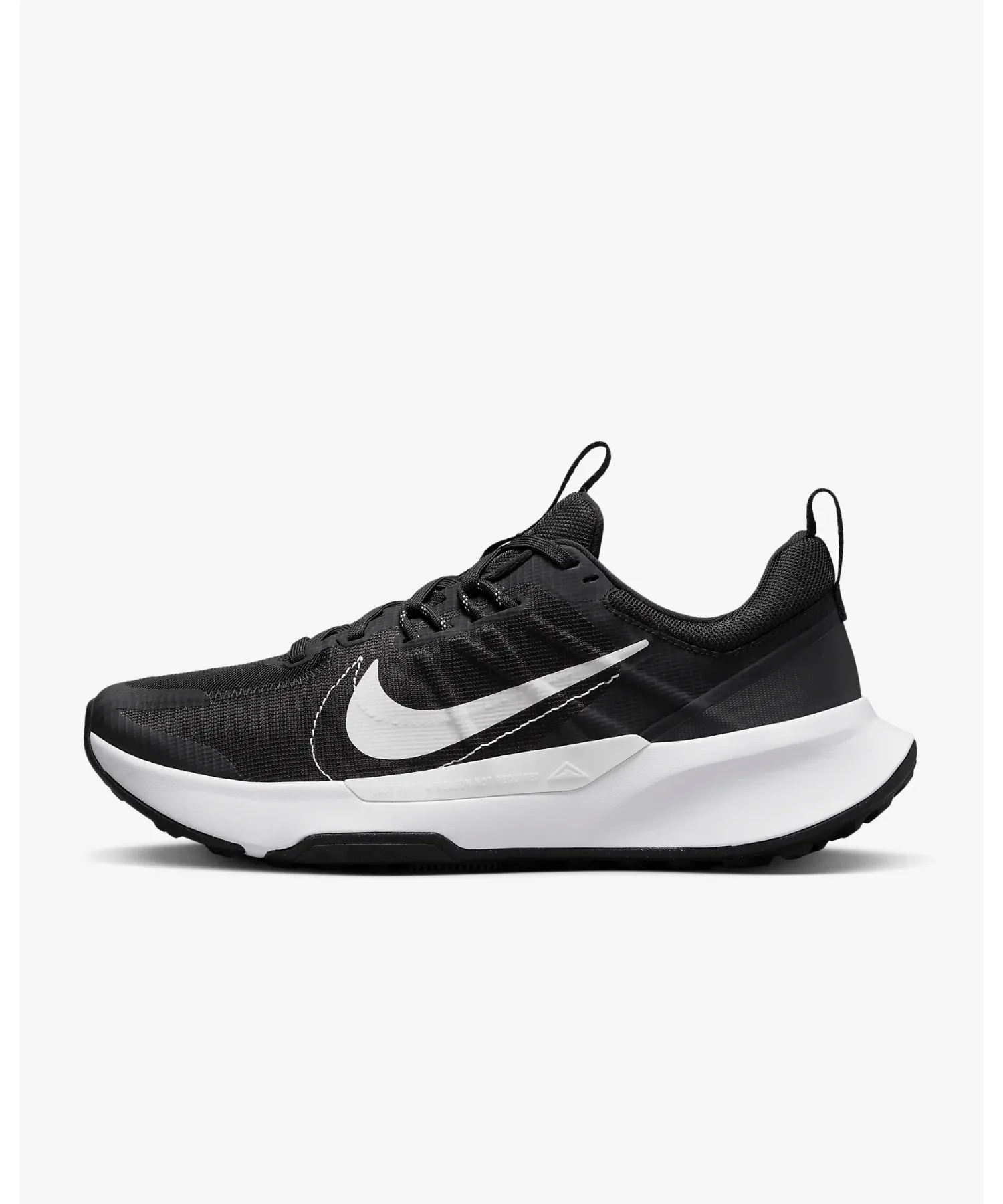 Мужские кроссовки для трейлраннинга Juniper Trail 2 NIKE чёрные с белым — фото 4