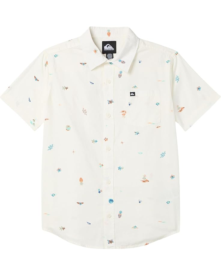

Рубашка Quiksilver Kids Apero Classics Short, цвет Off-White