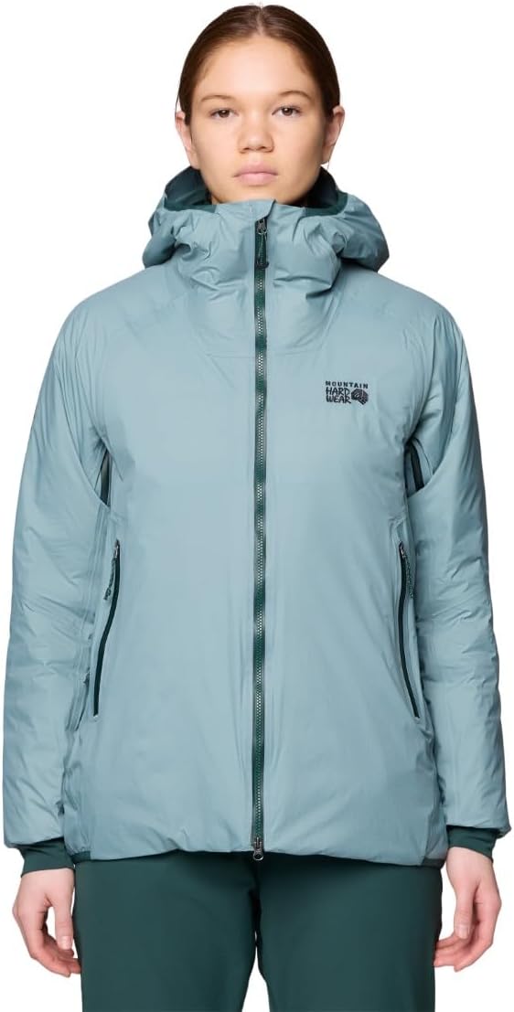

Женская утепленная куртка Mountain Hardwear Standard Storm Whisperer, Blue Sage