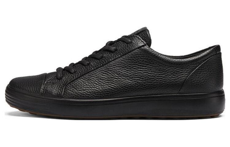 

Кроссовки ecco Skateboarding Shoes Men Low-top Black, черный