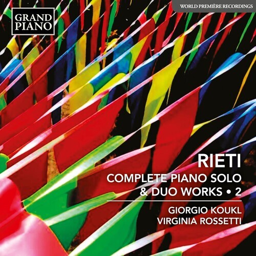 

CD диск Rieti / Koukl / Rossetti: Rieti: Complete Piano Solo & Duo Music, Vol. 2