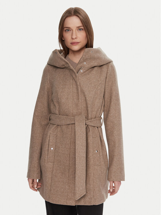 

Демисезонное пальто regular fit Popliva 10310779 Vero Moda, бежевый