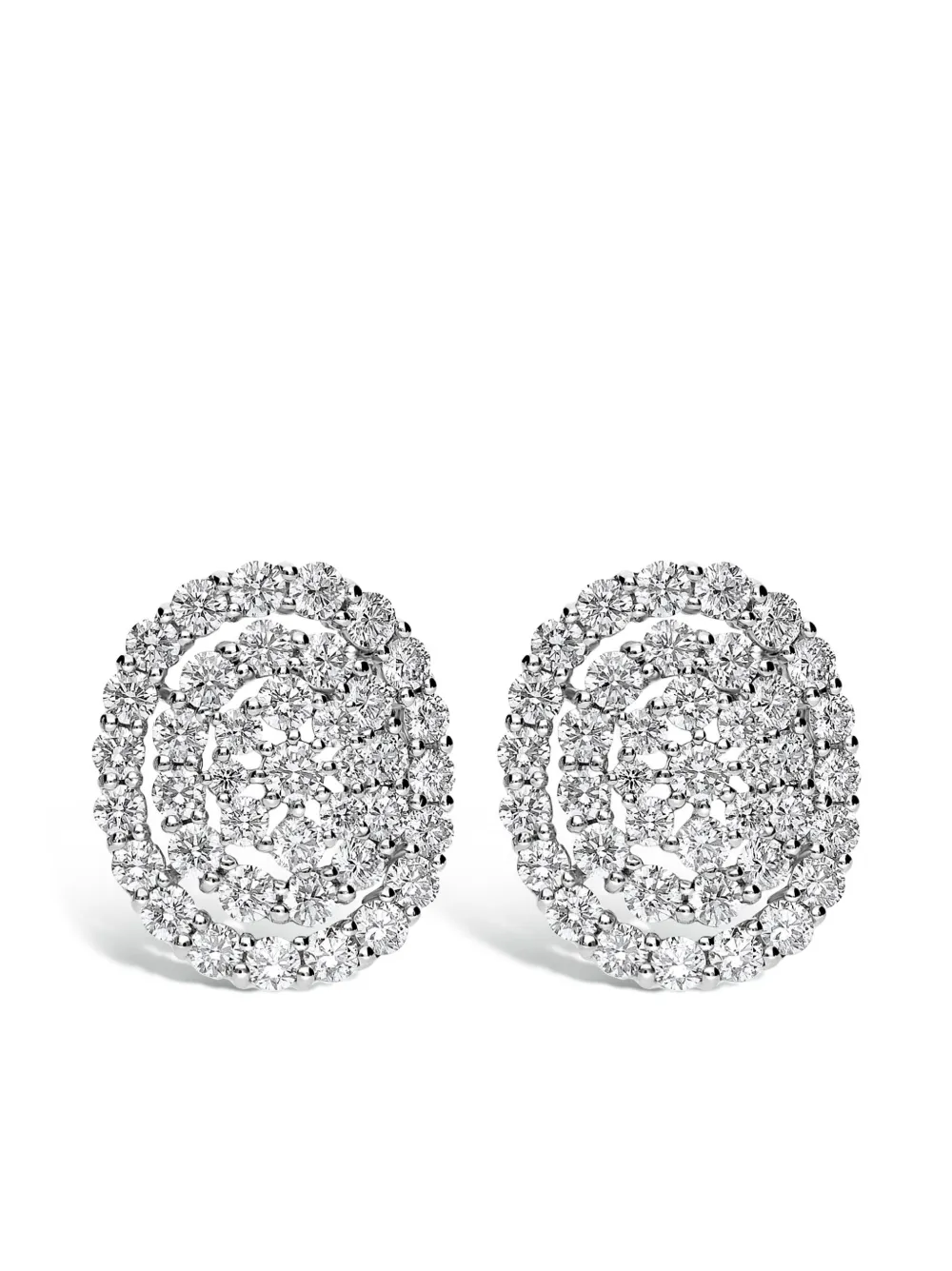 

Серьги Must Have из белого золота с бриллиантами LEO PIZZO, серебряный