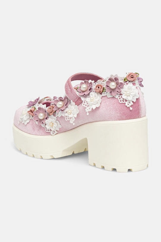 Балетки Tira Pink Mary Janes 'Fairy Powder Edition' Koi Footwear, розовый — фото 3