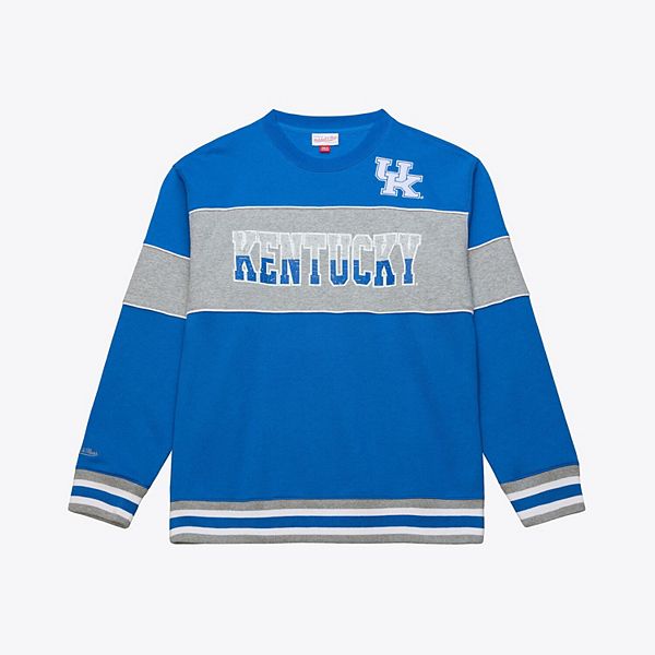 

Мужской флисовый свитшот royal kentucky wildcats Mitchell & Ness