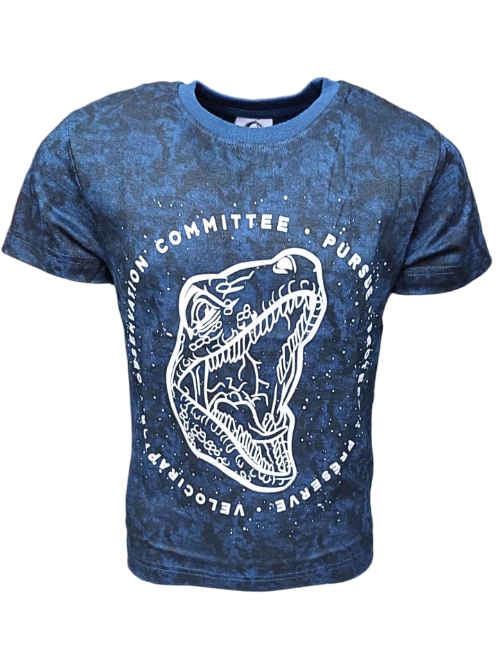 

Футболка Jurassic World, темно-синий