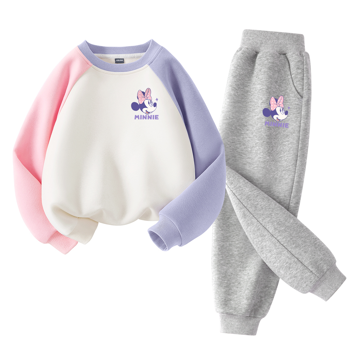 

Детская повседневная спортивная одежда Disney, фиолетовый