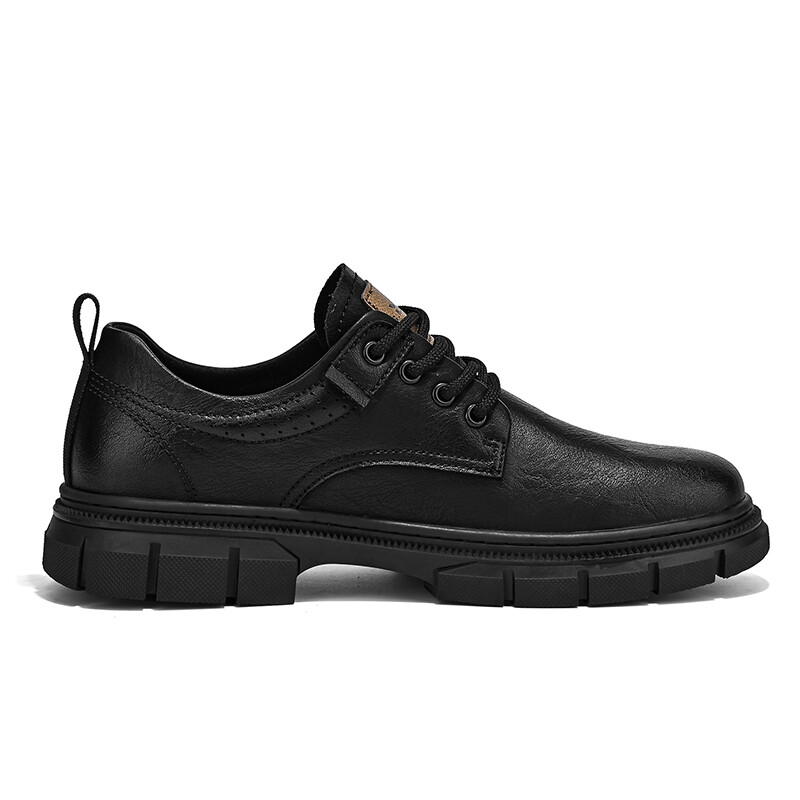 Туфли G.N.SHIJIA Men's Casual Shoes Men Low-Top, черный — фото 2