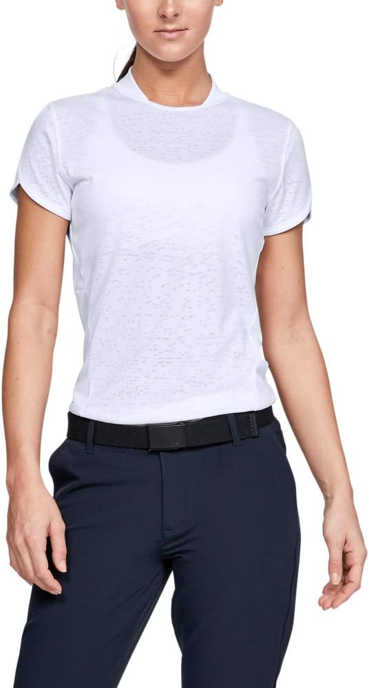 

Under Armour мужская футболка для гольфа Tour Tips Jacquard, White (100)/Mod Gray, Белый, Under Armour мужская футболка для гольфа Tour Tips Jacquard, White (100)/Mod Gray