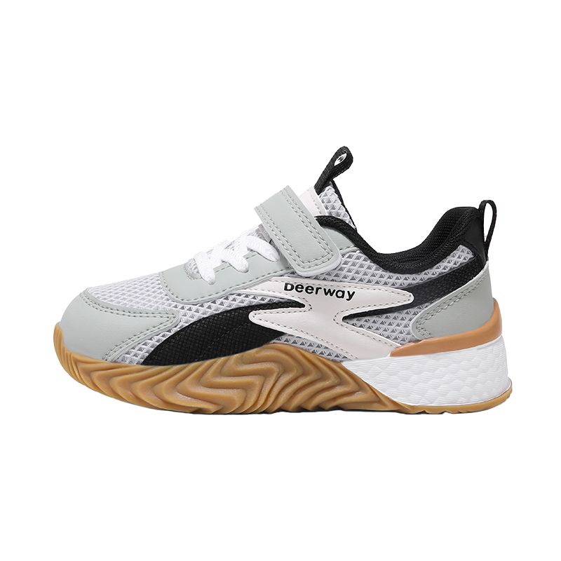 

DEERWAY Антискользящие и износостойкие дышащие низкие кроссовки для бега matcha green детские