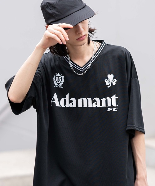 

Футболка с сетчатым логотипом WEGO/Accessory, черная