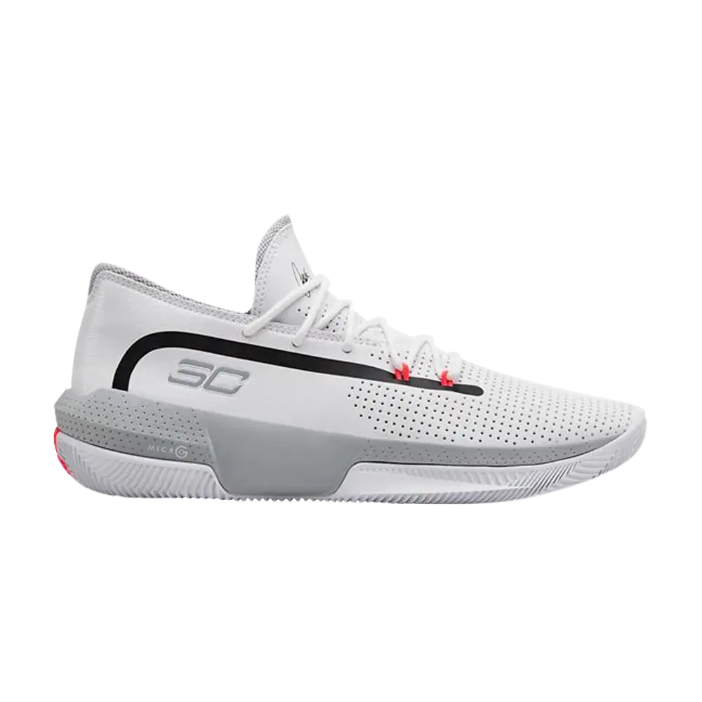 Кроссовки Curry 3Zer0 3 Under Armour, белый