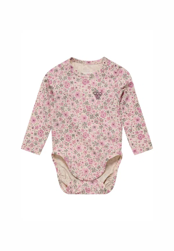 Футболка Hummel Mini flower aop body, розовый нектар