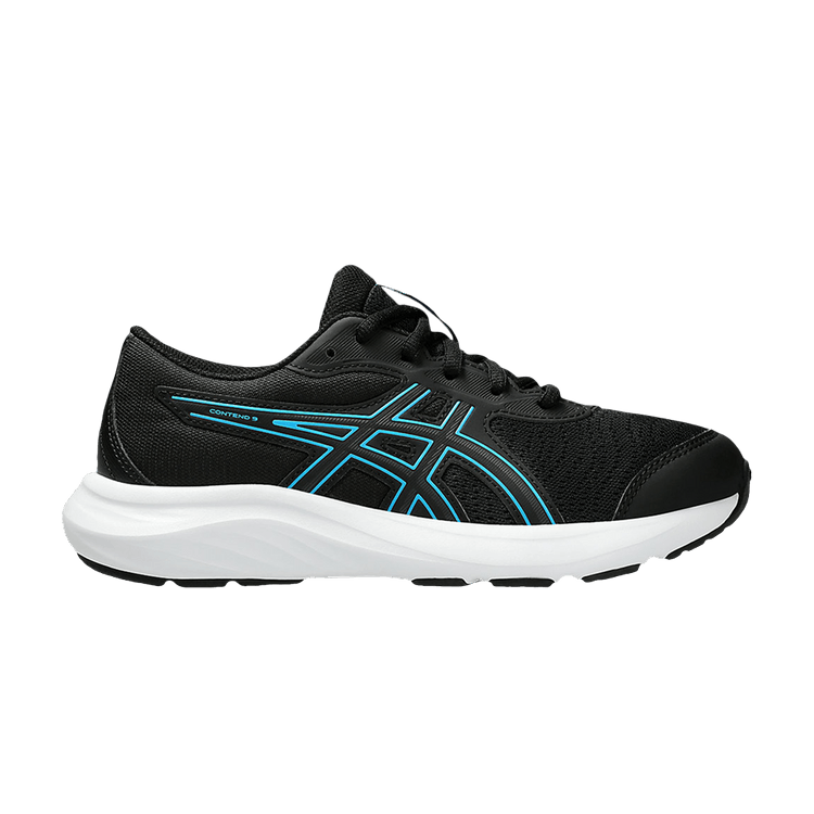 

Кроссовки ASICS Contend 9 GS 'Black Digital Aqua', черный