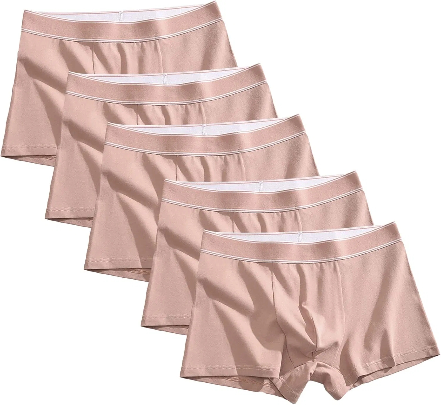 Боксеры хлопковые, Men'S, розовый 5шт
