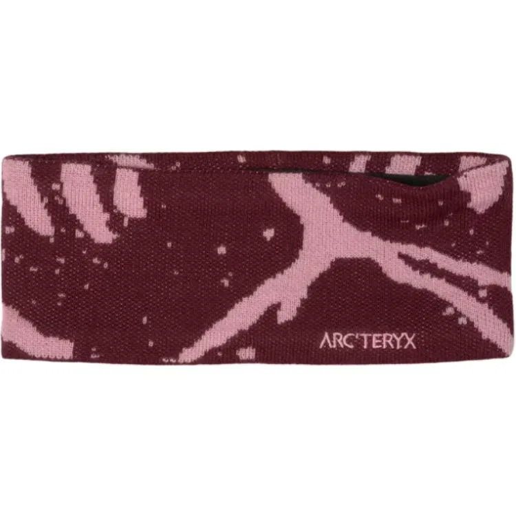 Arcteryx Повязка для волос Arc'teryx серая/красная — фото 2