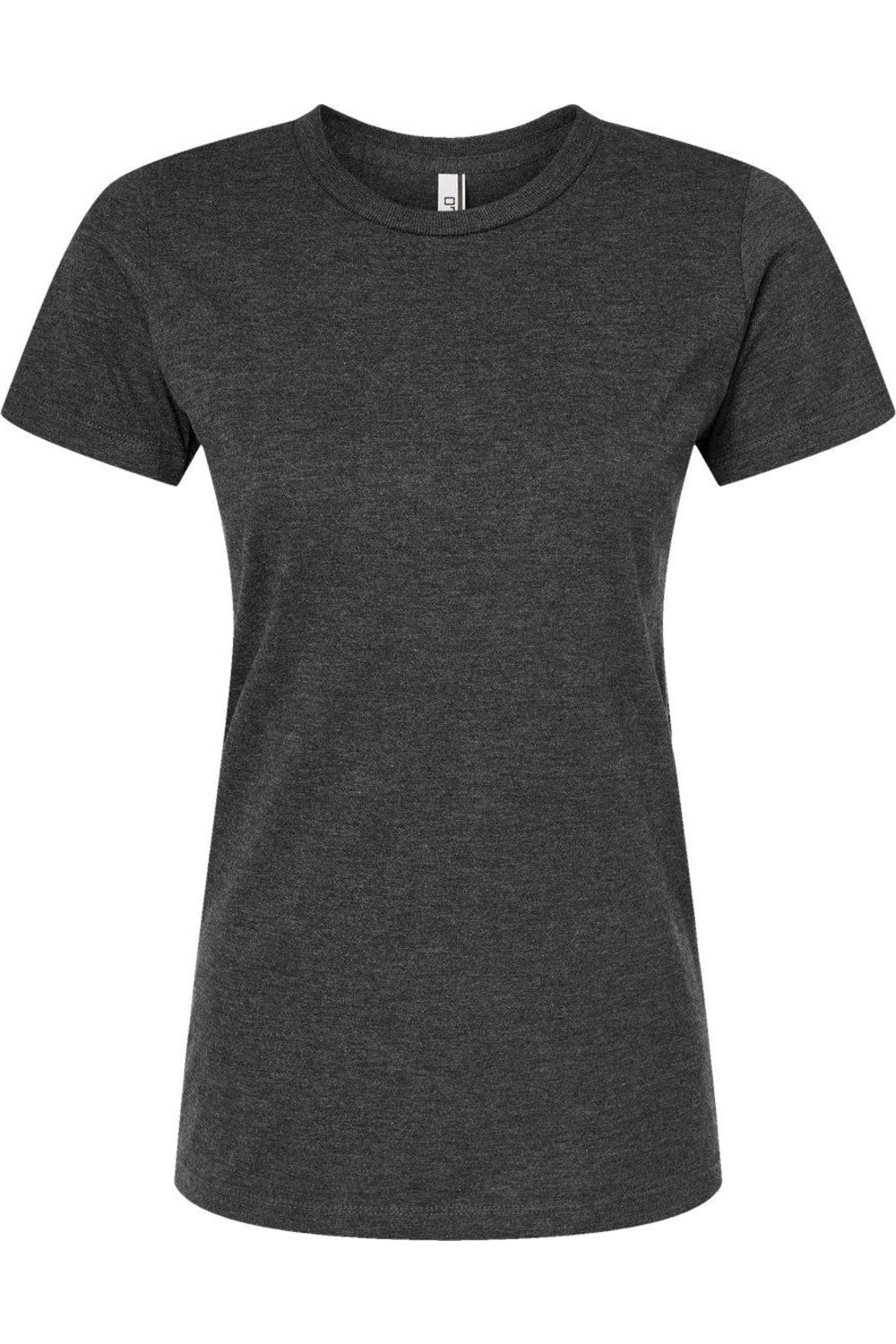 

Женская футболка Tultex из смеси хлопка премиум-класса, цвет black heather