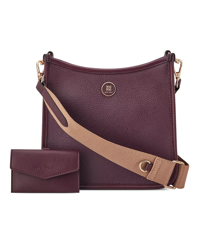 

Сумка-кроссбоди Nalini Small Card Case Nine West, фиолетовый