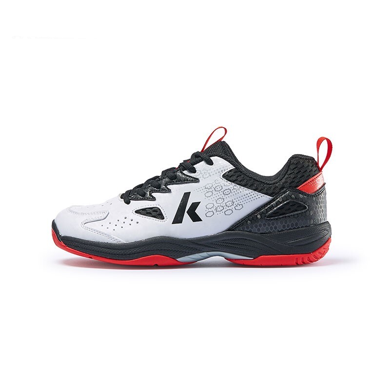 

Кроссовки Kawasaki Badminton Shoes Unisex Low-top White, Black, Red, черный/белый/красный