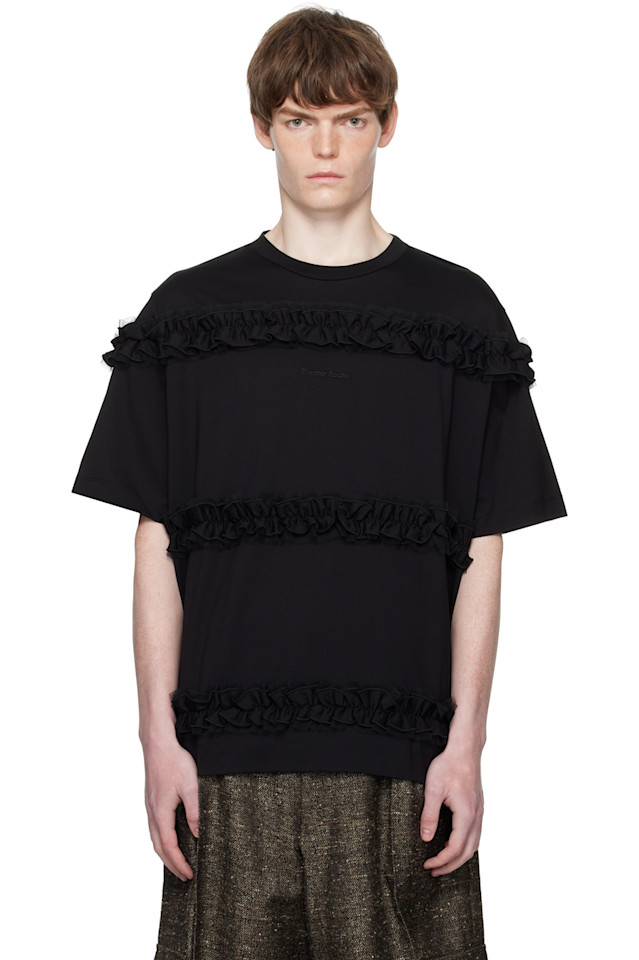 

Футболка с рюшами Simone Rocha, мультиколор