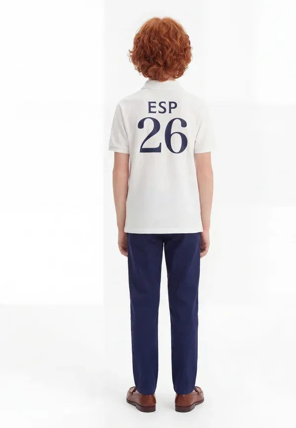 Поло Polo Ralph Lauren, белый — фото 2