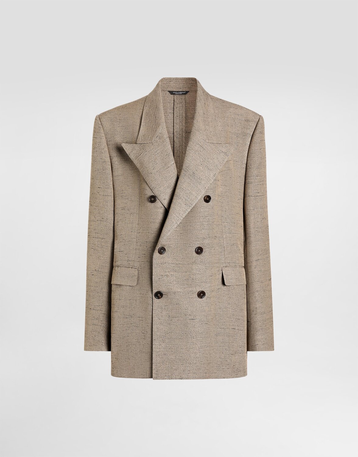 

Двубортный твидовый пиджак Sicilia DOLCE & GABBANA, мультиколор