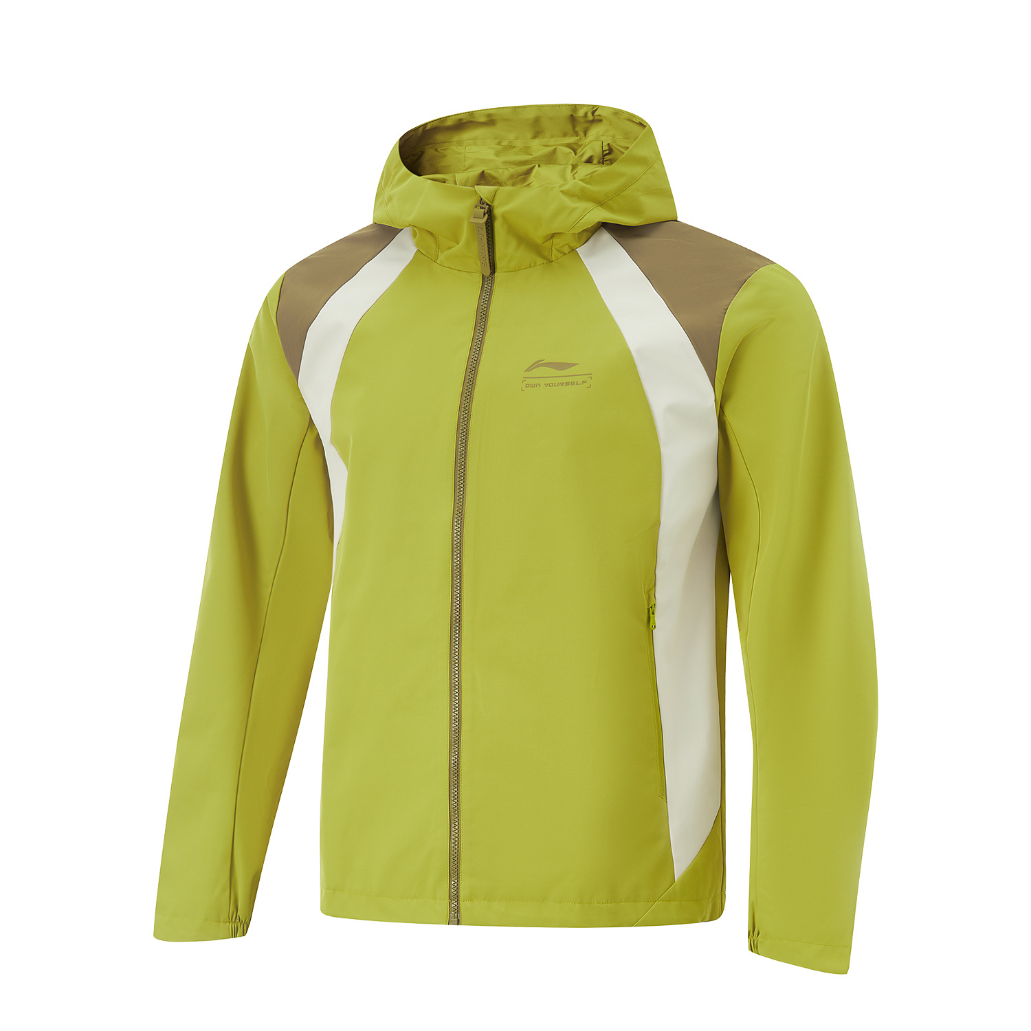 

LINING Фитнес куртка тренч мужская зеленая, Green
