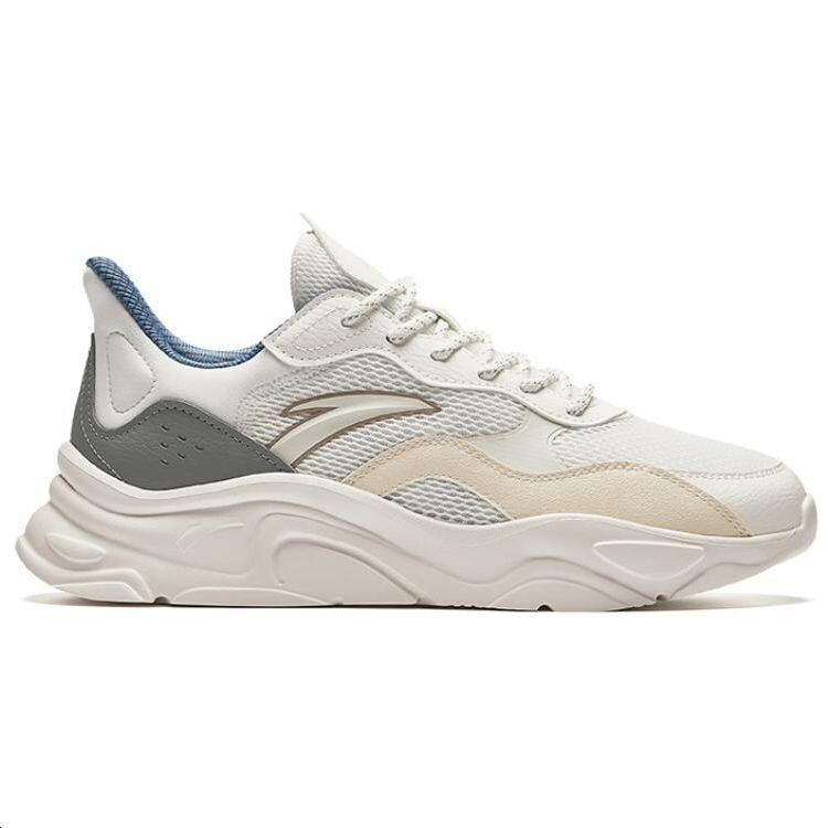 Кроссовки ANTA Little Millennium Lifestyle Shoes Men Low-top Ivory/oatmeal/granite, слоновая кость — фото 2