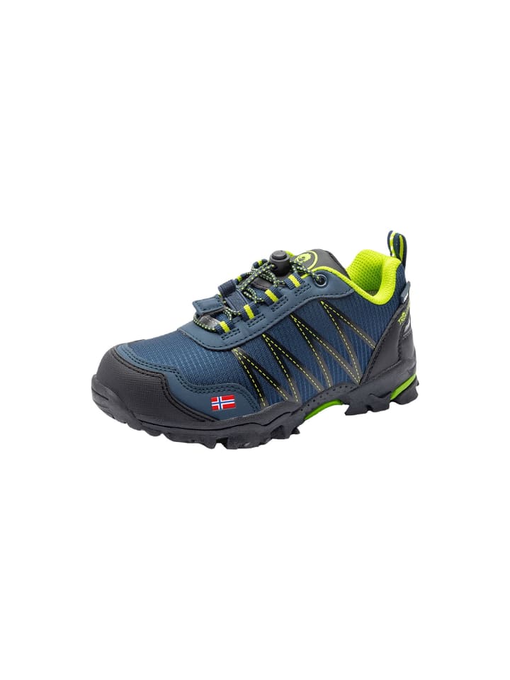 

Походная обувь Trollkids Wanderschuh Hiker Low Trolltunga, темно-синий