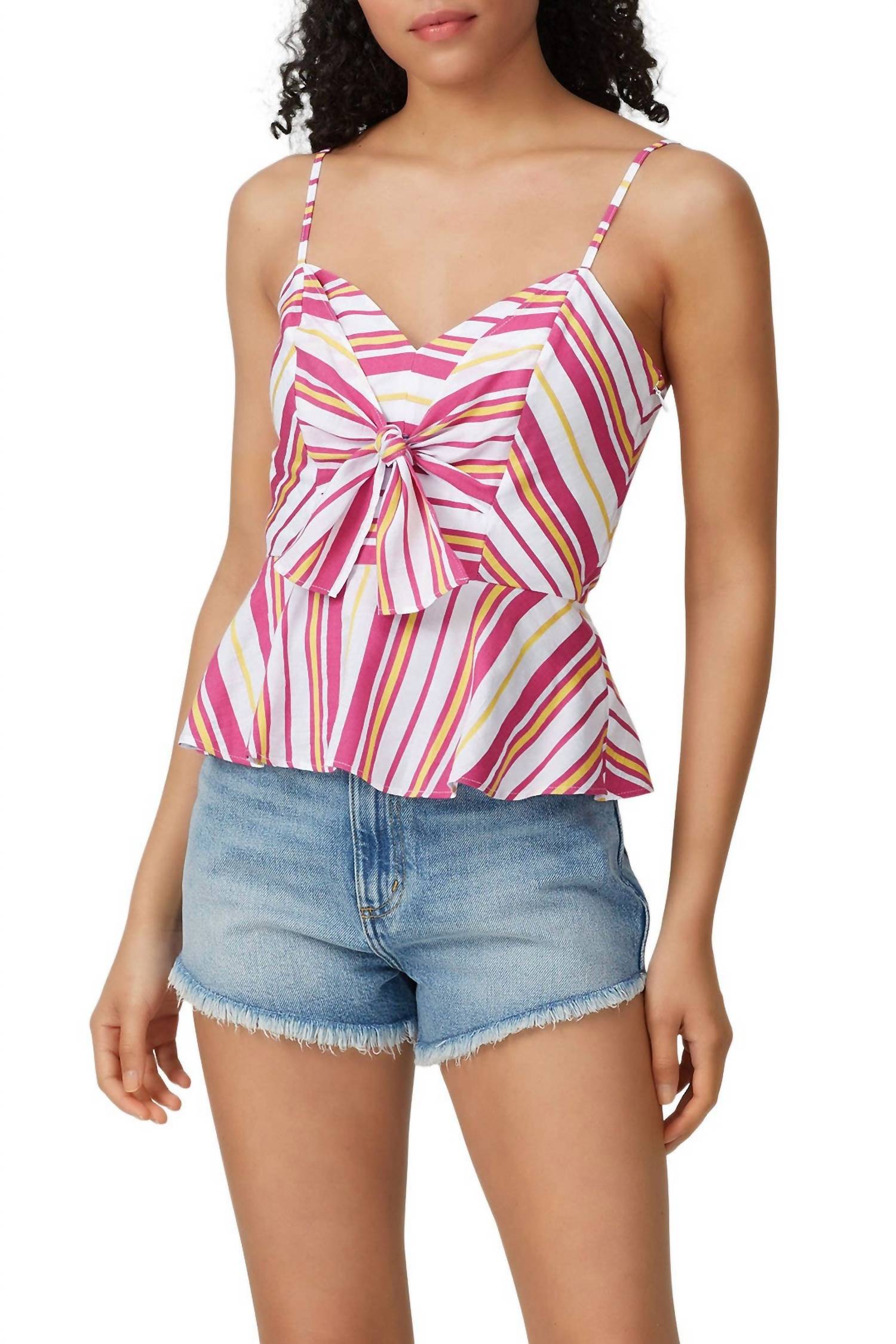 

Блузка Whitney в полоску у бассейна Parker, цвет poolside stripe