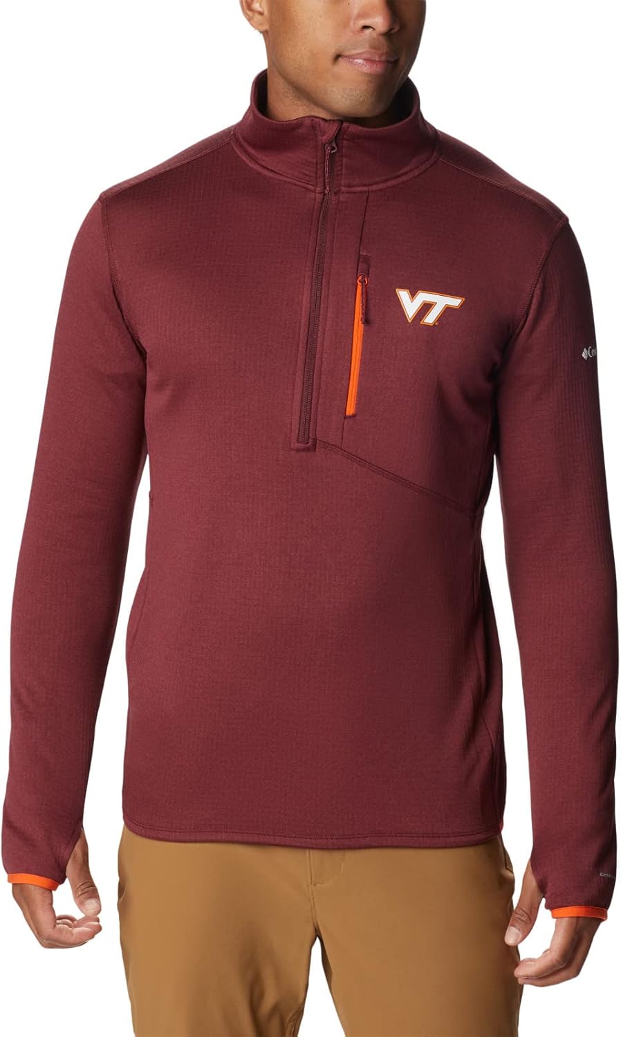 

Columbia мужская флисовая толстовка с молнией до половины, Aub - Collegiate Navy Heather, Vt - Deep Maroon Heather, Синий, Columbia мужская флисовая толстовка с молнией до половины, Aub - Collegiate Navy Heather, Vt - Deep Maroon Heather