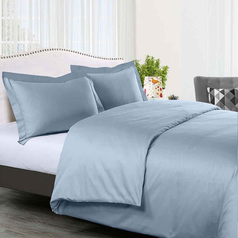 

Комплект пододеяльников из 100% хлопка плотностью 300 нитей Egyptian Linens, синий