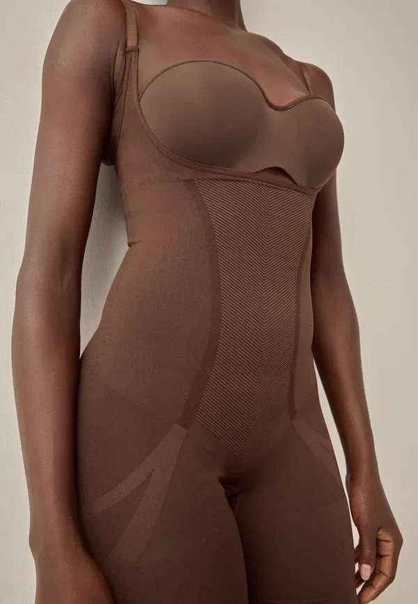 Корректирующее белье Next, chocolate nude, шоколадно-бежевый — фото 2