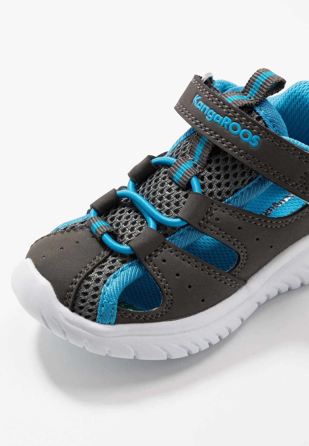 Сандалии Kid-Rock Lite KangaROOS, цвет steel grey/brillant blue — фото 3
