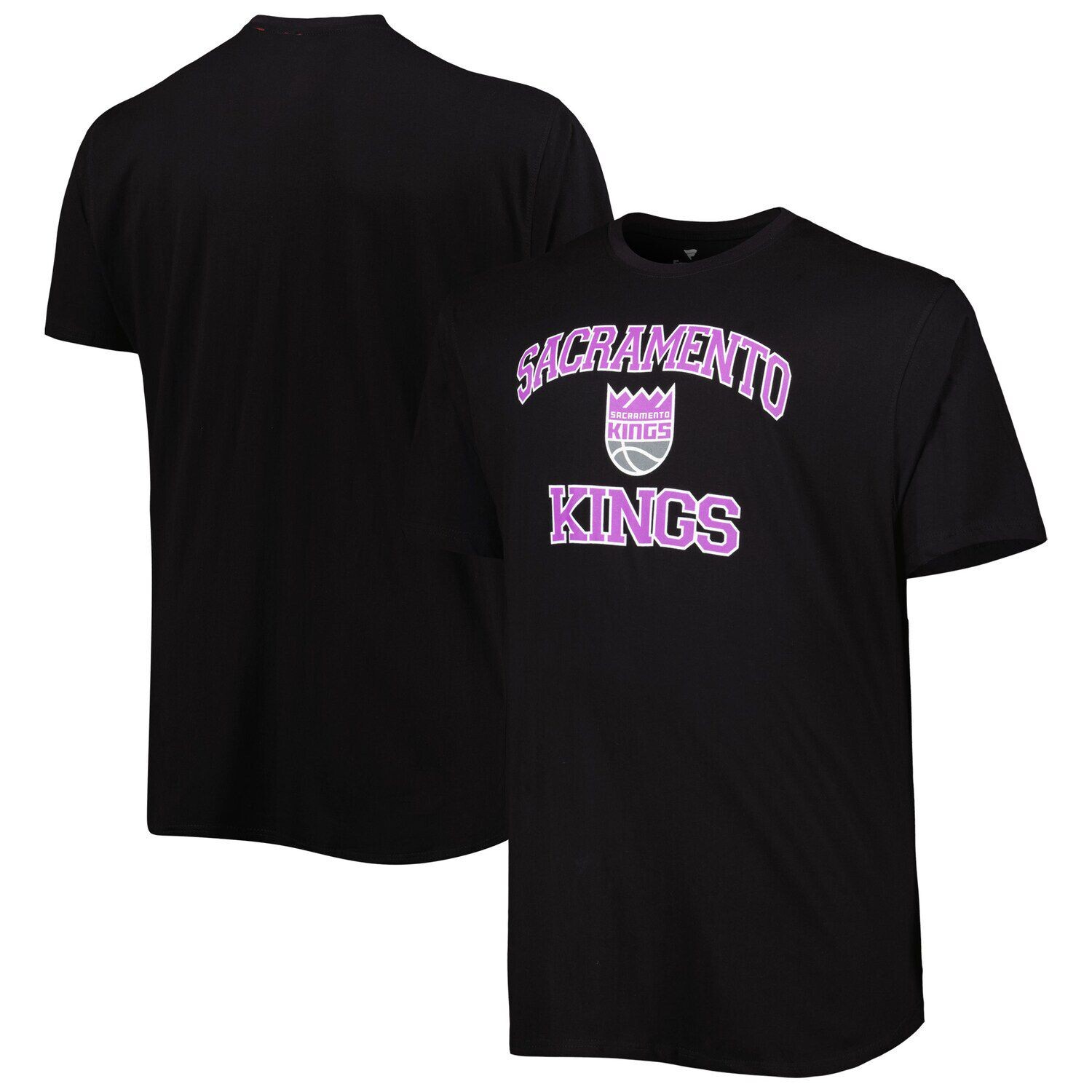 

Мужская черная футболка Sacramento Kings Big & Tall Heart & Soul, Черный, Мужская черная футболка Sacramento Kings Big & Tall Heart & Soul