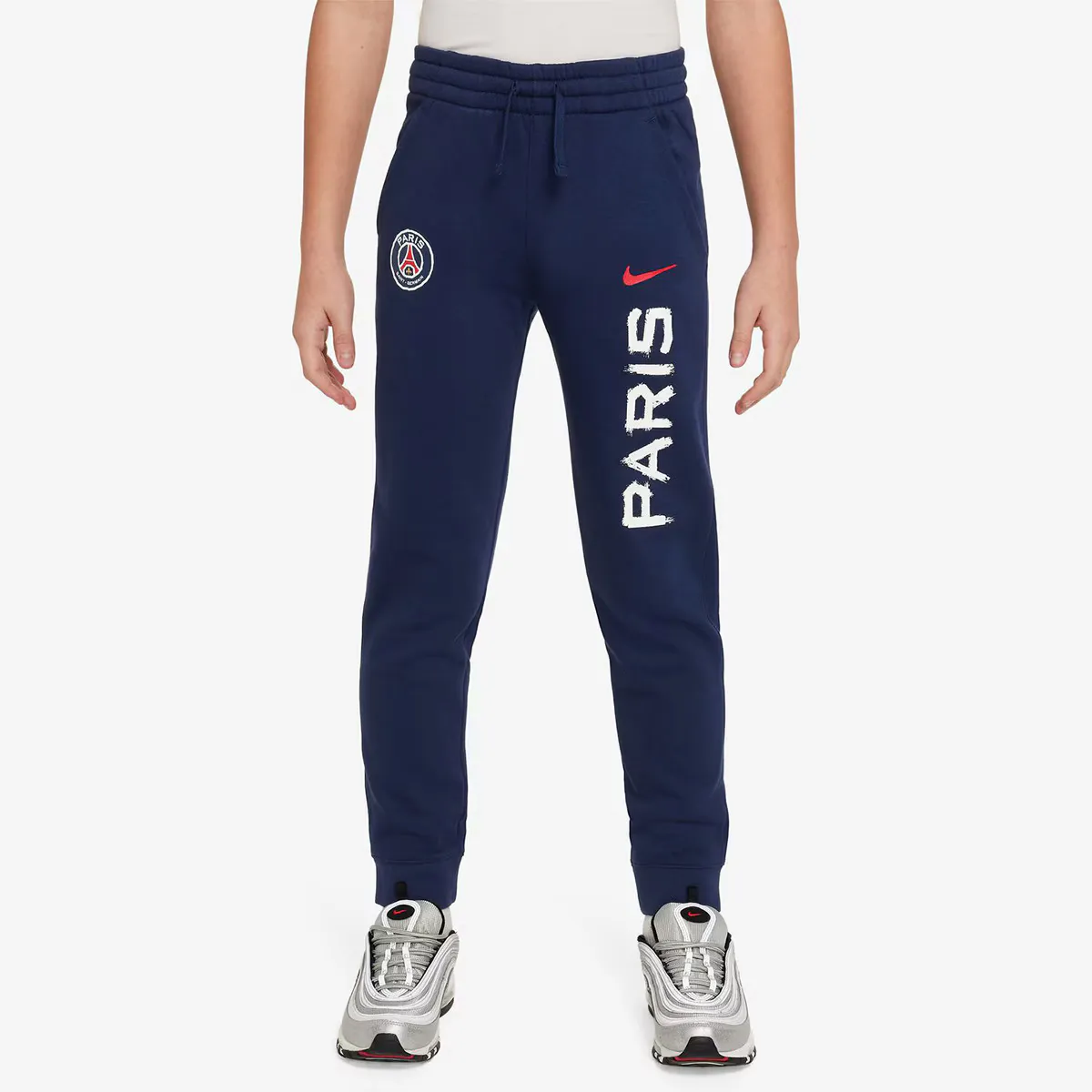 

Paris Saint-Germain Club Флисовые детские брюки Nike, тёмно-синий