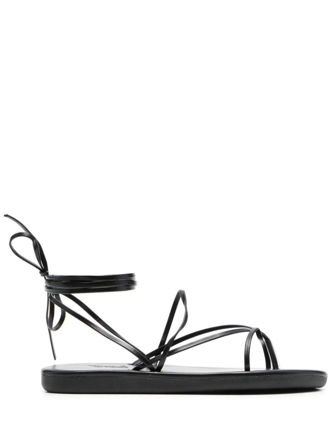 Ancient Greek Sandals сандалии с завязками на щиколотке, черный