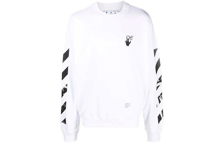 

FW21 Толстовка мужская белая Off-White, белый