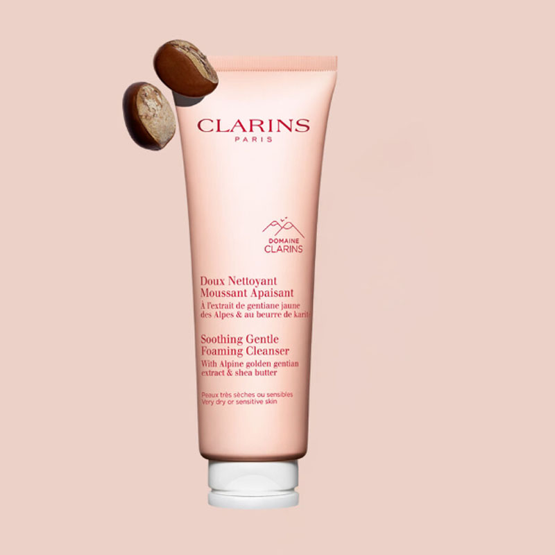 Молочко для умывания Clarins — JIAOYUNSHI успокаивающее увлажняющее пенящееся очищающее молочко для очищения, 125 мл — фото 3